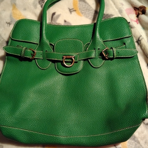 Susanna Handbags - Susanna Large Green Handbag Beautiful